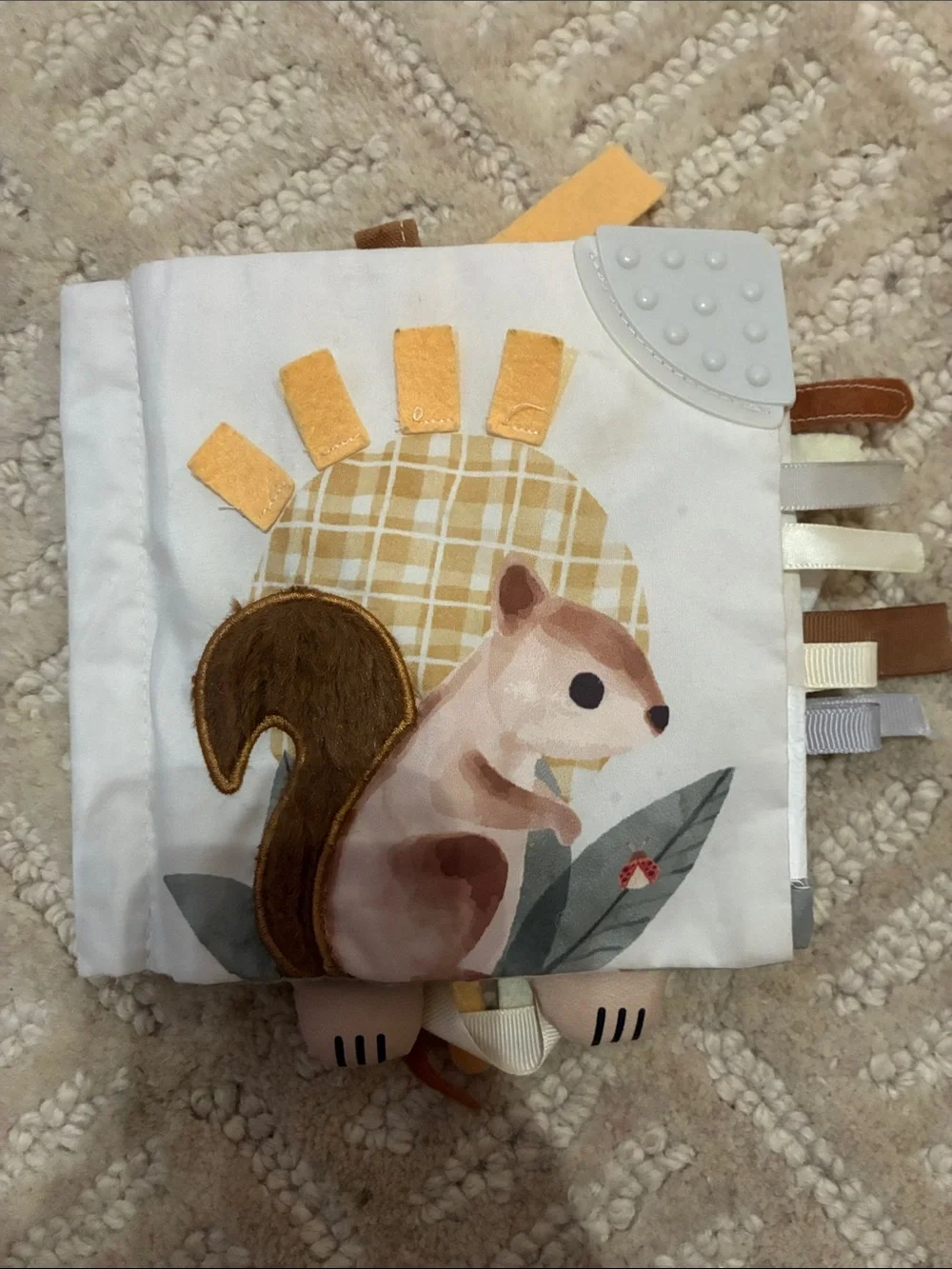 Assorted Soft Cloth Baby Books and Sensory Toys - Multi-Color